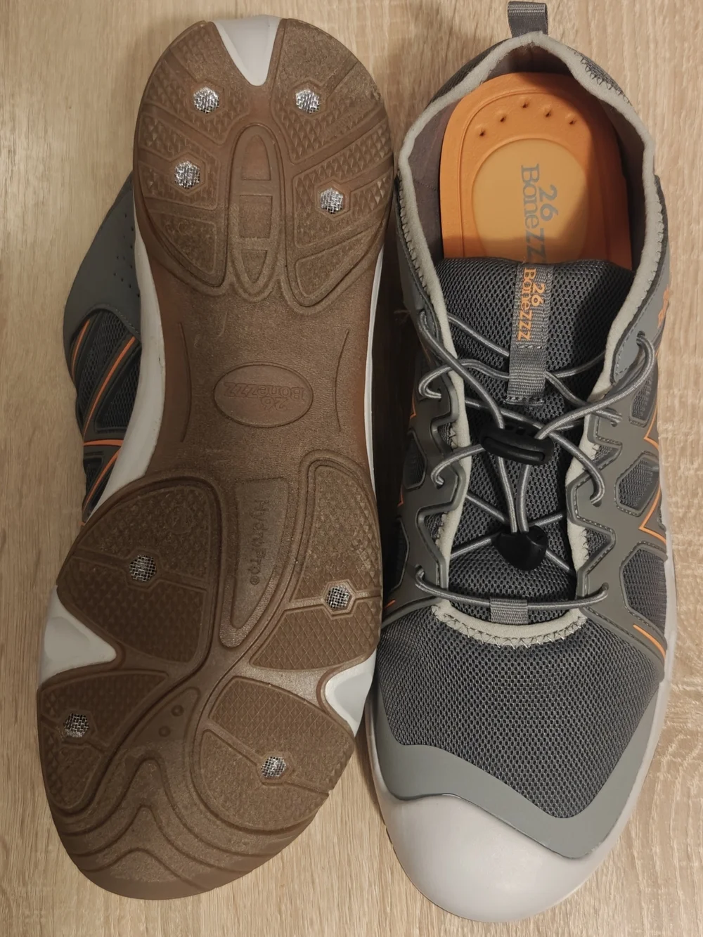 Flozzz HydroPro Water Shoes Men's Size 14 Black Aqua Beach Swim Shoes